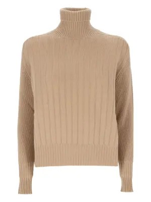 джемпер с высоким воротником