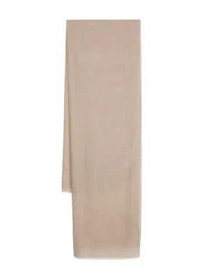 Шарф с бахромой