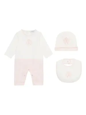 Пижама с вышитым логотипом