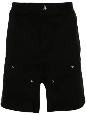 Шорты-бермуды с заклепками