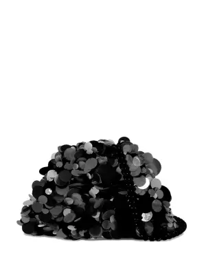 Клатч с украшением из пайеток