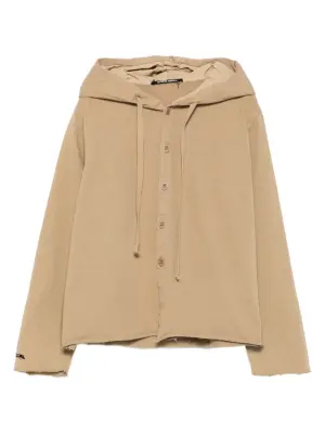 Худи на пуговицах