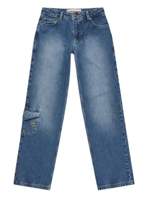 Джинсы Ally с накладными карманами