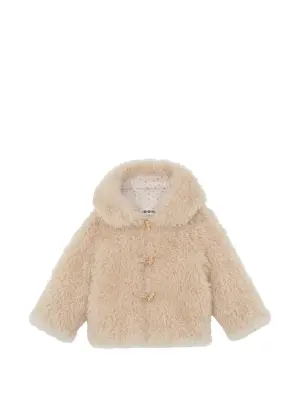 Куртка с капюшоном из искусственного меха