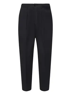 Брюки Dominique с эластичным поясом и складками