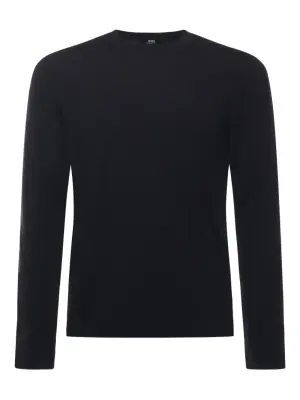 Кашемировый свитер с круглым вырезом