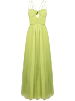 Платье макси Winnie с бисером