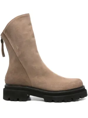 Ботинки с молнией