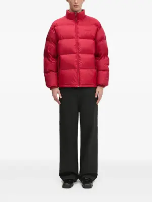 Пуховик с логотипом