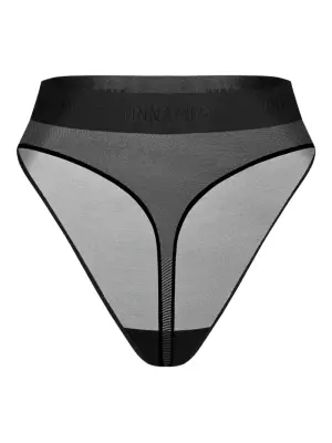 Сетчатые трусы-стринги