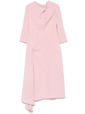 Платье макси со сборками