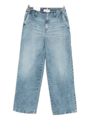 Джинсы на пуговицах