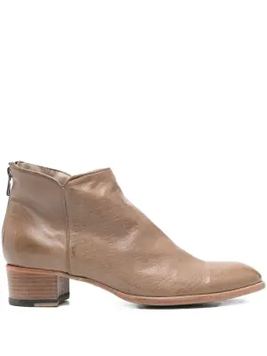 ботильоны на блочном каблуке