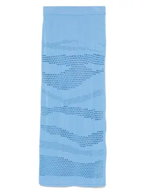 Юбка в технике кроше