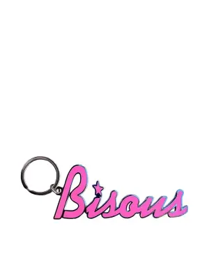 Брелок с надписью «Bisous»