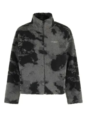 Куртка с высоким воротником на молнии