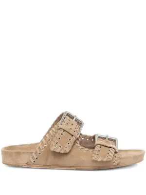 Сандалии с плетеными ремешками
