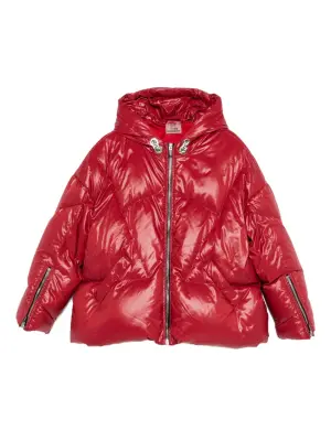 Стеганая куртка с капюшоном