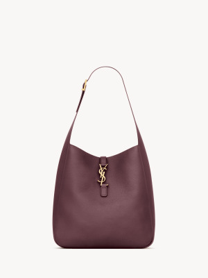 LE 5 À 7 большая мягкая сумка из зернистой кожи