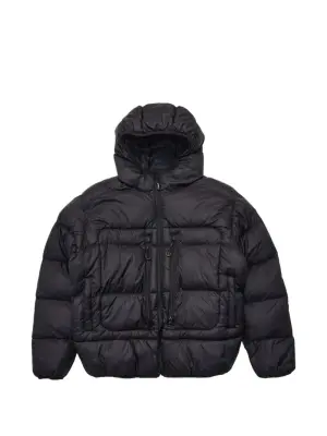 Стёганая куртка с капюшоном на молнии