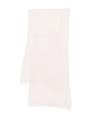 Кашемировый шарф с бахромой