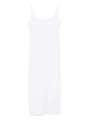 Платье миди без рукавов
