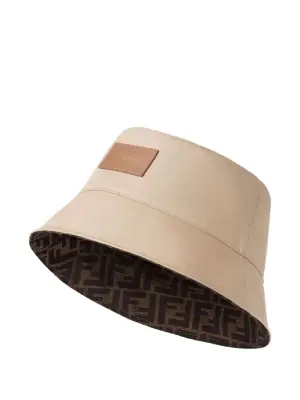 Двусторонняя панама с узором FF