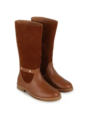 Замшевые сапоги