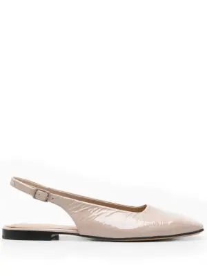 Балетки на плоской подошве