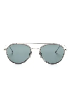 Солнцезащитные очки-пилоты с логотипом