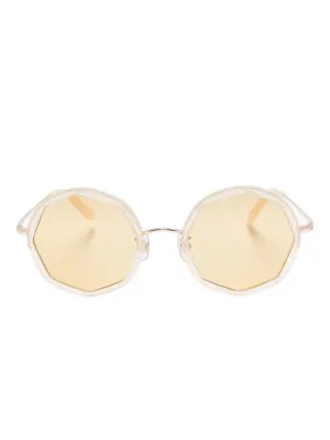 солнцезащитные очки в круглой оправе