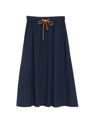 Юбка миди с кулиской