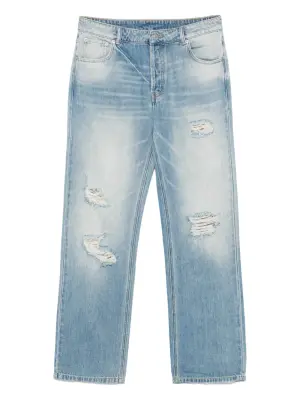 Джинсы с прорезями