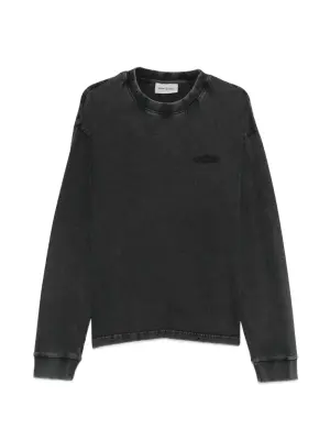 Футболка с длинными рукавами и круглым вырезом