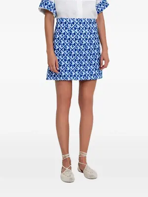 Мини-юбка с принтом