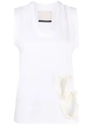 Топ с вырезами