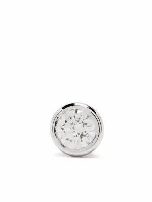 Серьга Origine из белого золота с бриллиантом