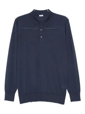 Рубашка поло с длинными рукавами