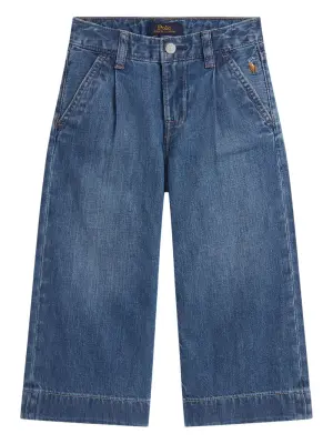 джинсы со складками