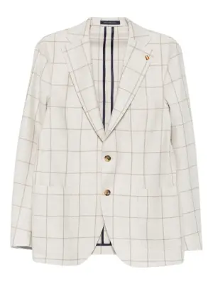 Пиджак в клетку