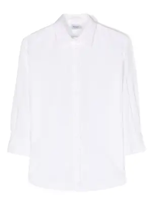 Рубашка с косым воротником