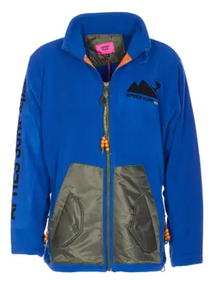 Куртка на молнии с высоким воротником