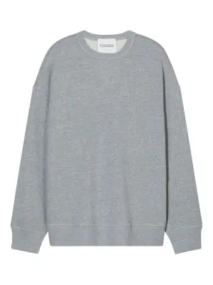 Толстовка с круглым вырезом