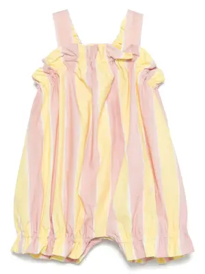 Короткий комбинезон в полоску