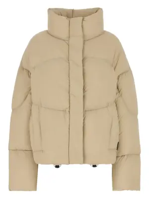 Стеганый пуховик