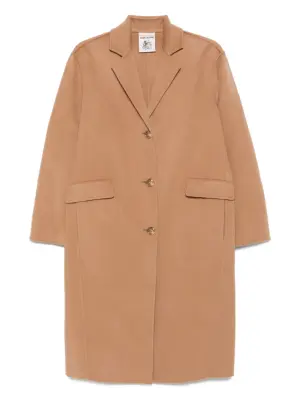 Пальто на пуговицах