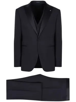 Костюм с однобортным пиджаком