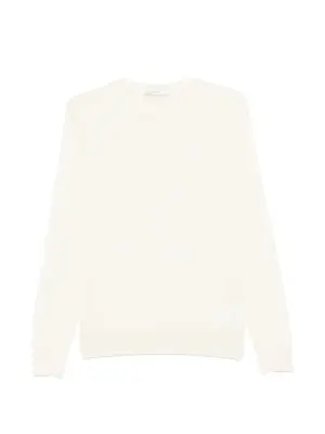 Джемпер с круглым вырезом и длинными рукавами