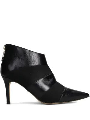 Ботинки на каблуке 80 мм с вставками