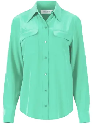 Шелковая рубашка Signature